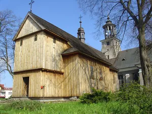 Wooden Saints Joachim and Anne church in Annopol
