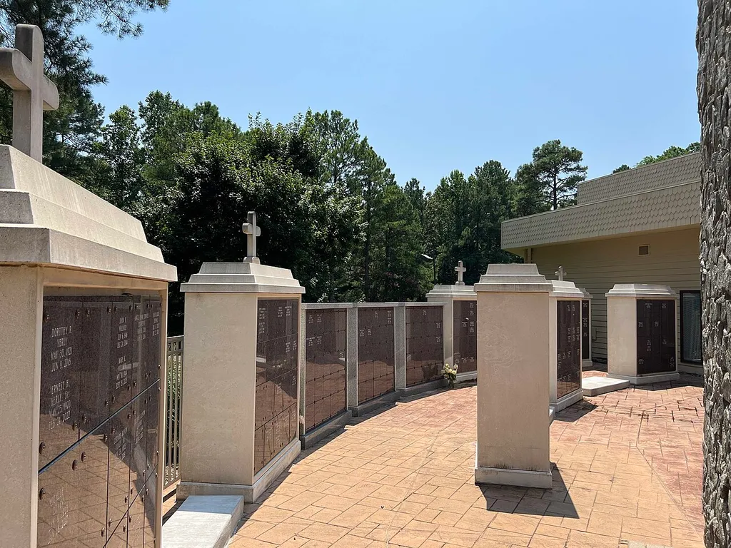 The Church of the Epiphany Columbarium in Chesterfield County, Virginia.