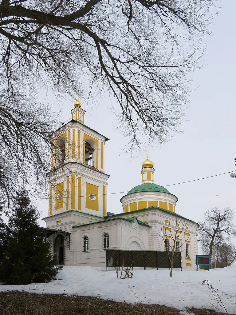 Церковь Иоанна Предтечи: улица Родниковая, 6 (быв. с. Садки), Чехов, Чеховский район, Московская область