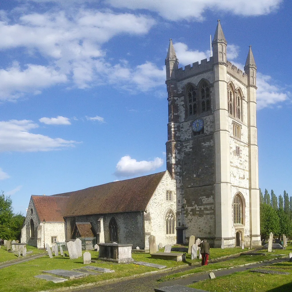St Andrew's Church, West Street, Farnham, Borough of Waverley, Surrey, England.