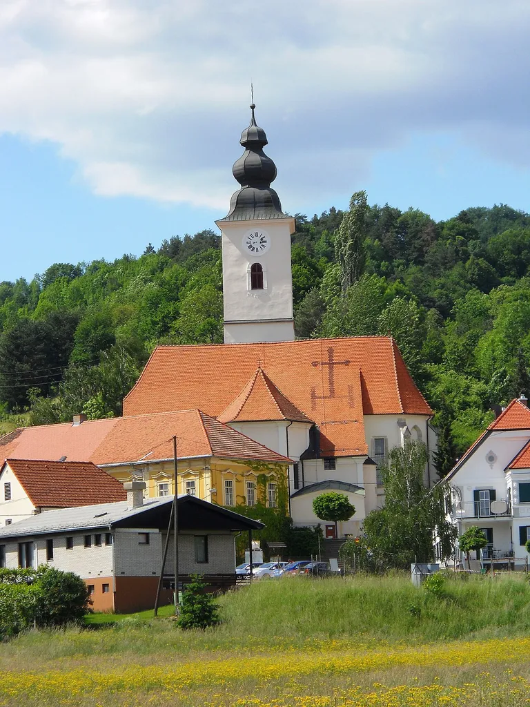 The church of St. Martin. Kamnica, Maribor, Slovenia.