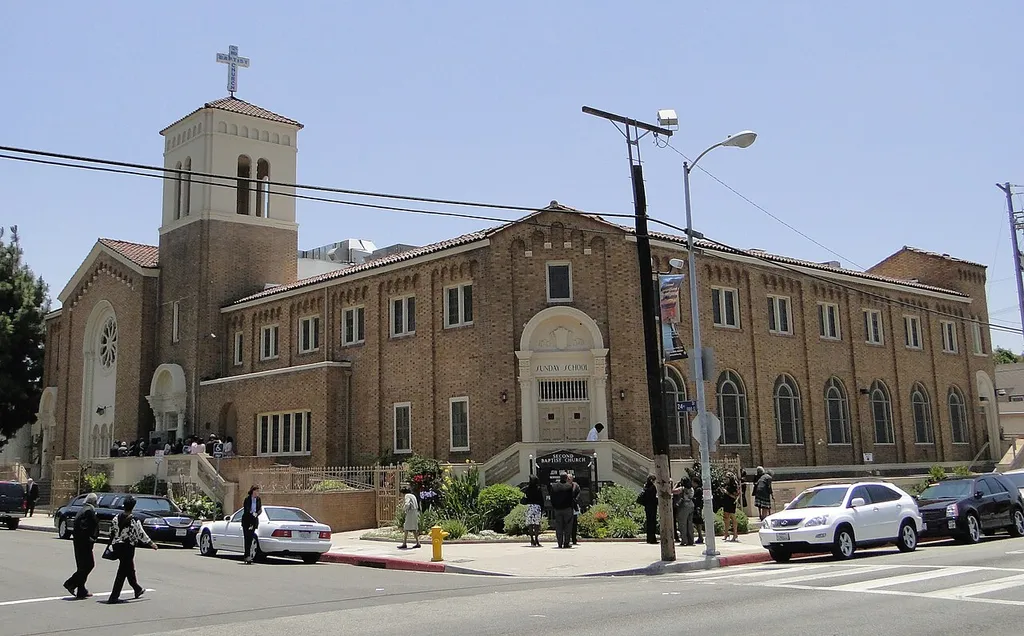 Second Baptist Church, 2412 Griffith Avenue, Los Angeles, California. Listed on National Register of HIstoric Places