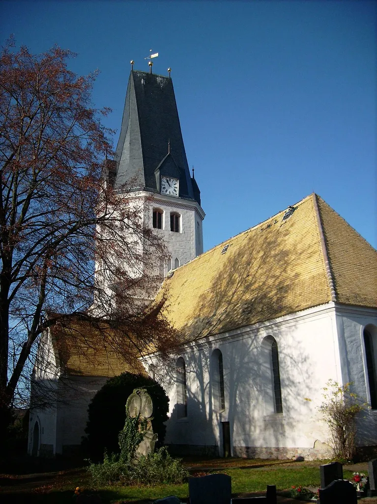 Church in Wiedemar (Nordsachsen district, Saxony)