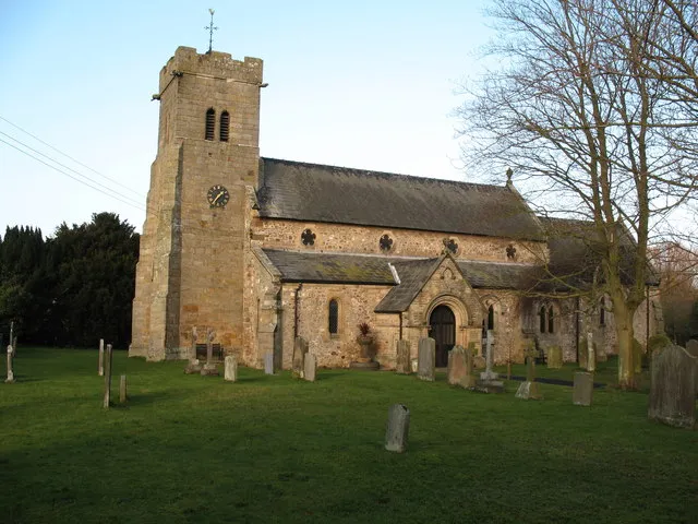 St Radegund's parish church, Scruton, North Yorkshire, seen from the south