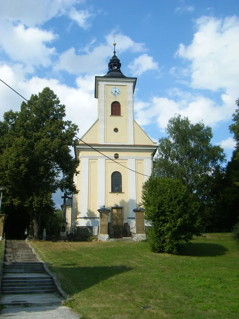 Studénka-Butovice, All Saints Church, front view