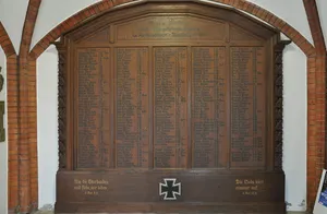 War memorials in Maria-Magdalenen-Kirche (Lauenburg/Elbe)
