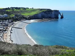 Beach of Étretat