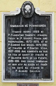 Church of Peñaranda historical marker