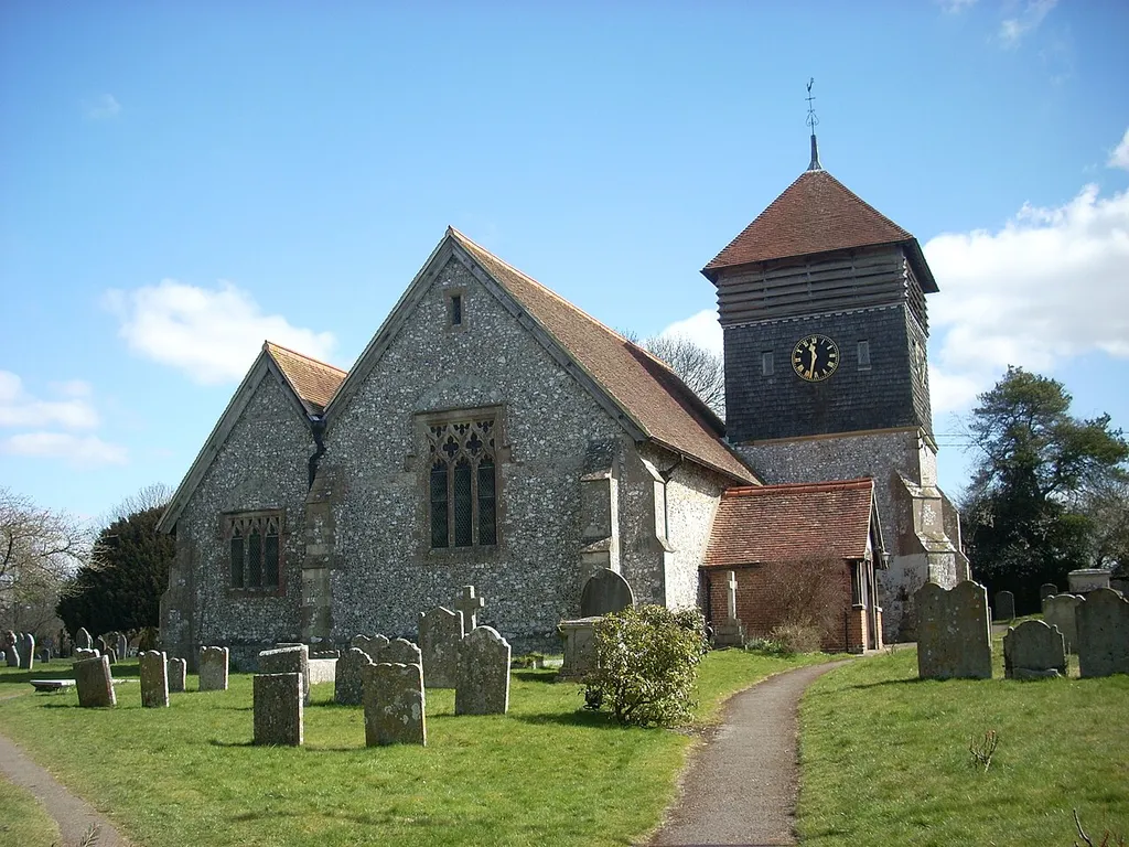 St. Peter's Church, Ropley, Hampshire, UK.