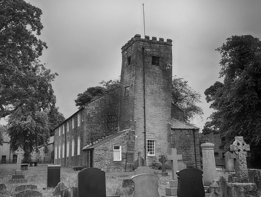 Edenfield Parish Church, Lancashire, seen from the northwest