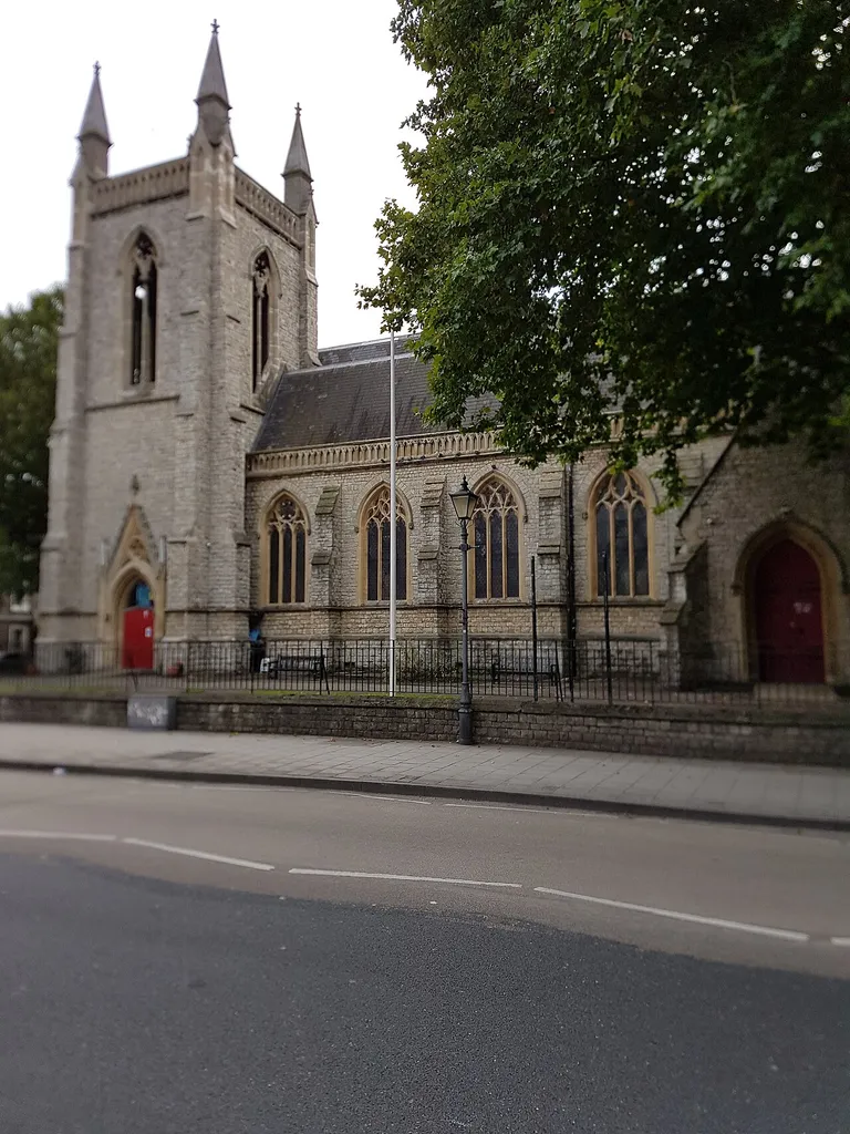 Ethiopian Orthodox Ewahedo Church of St Mary of Debre Tsion, Queenstown Road, London SW8. Built in 1869 as St Philip's parish church.