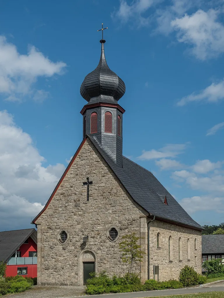 Catholic subsidiary church Maria Rosary queen