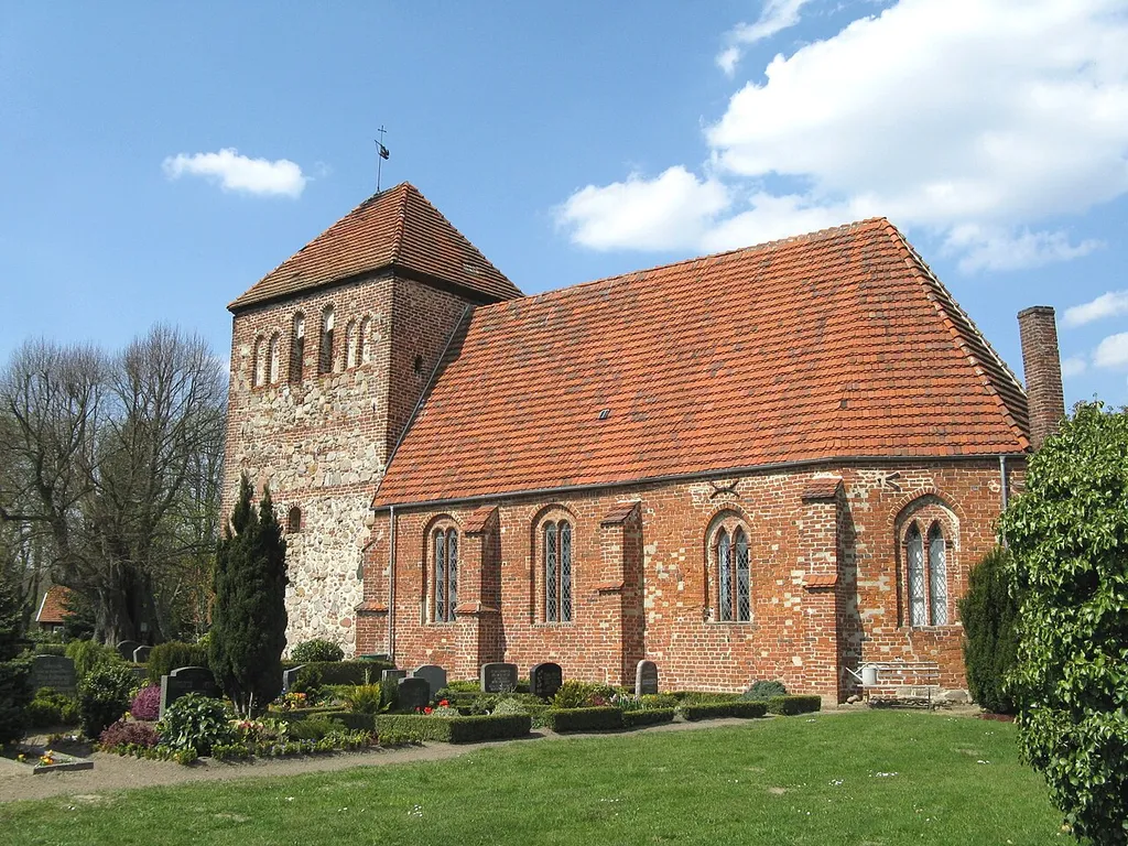 Church in Slate, Mecklenburg-Vorpommern, Germany