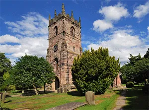 Photograph of St. Peter's Church, Prestbury