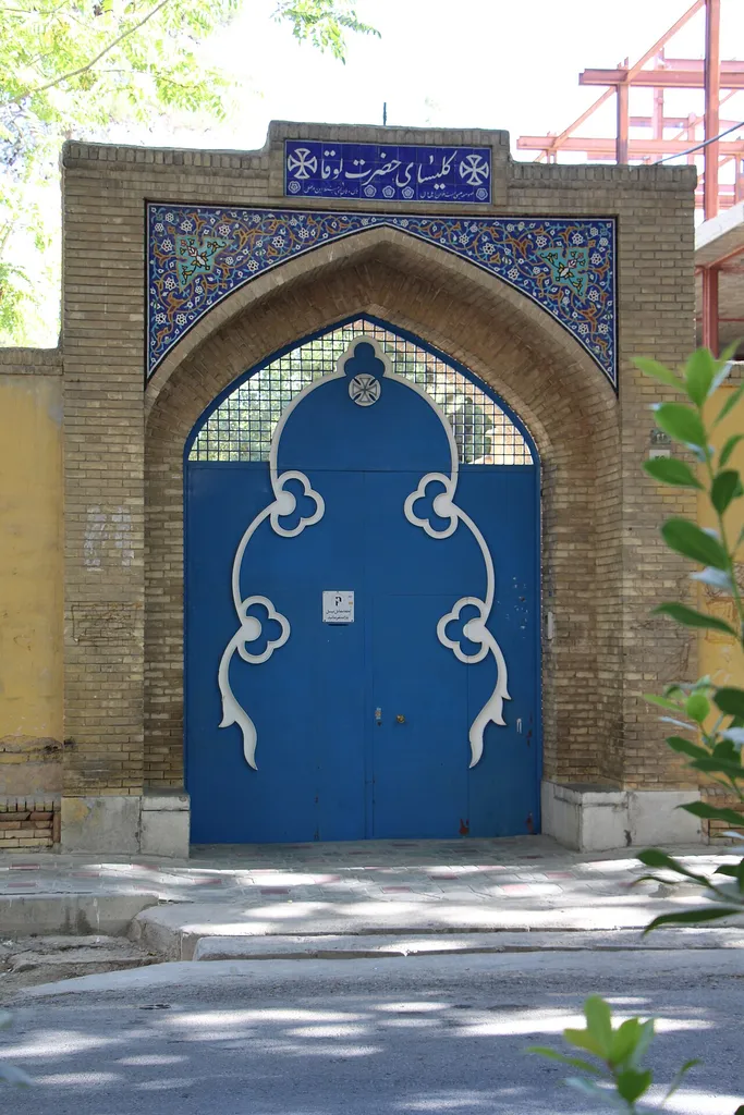 the beautiful St Luke Church, Esfahan