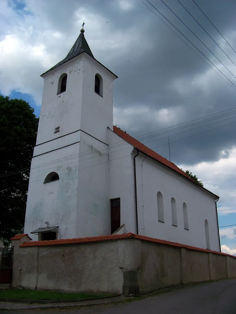 Červený Újezd, Benešov District, Central Bohemian Region, the Czech Republic. Saint Matthew church.