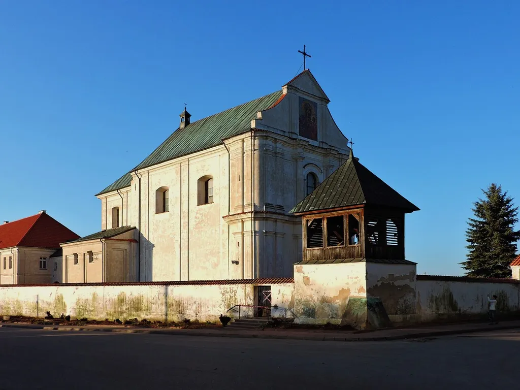 Łęczeszyce, kościół, ob. par. pw. św. Jana Chrzciciela, 1724, 1918