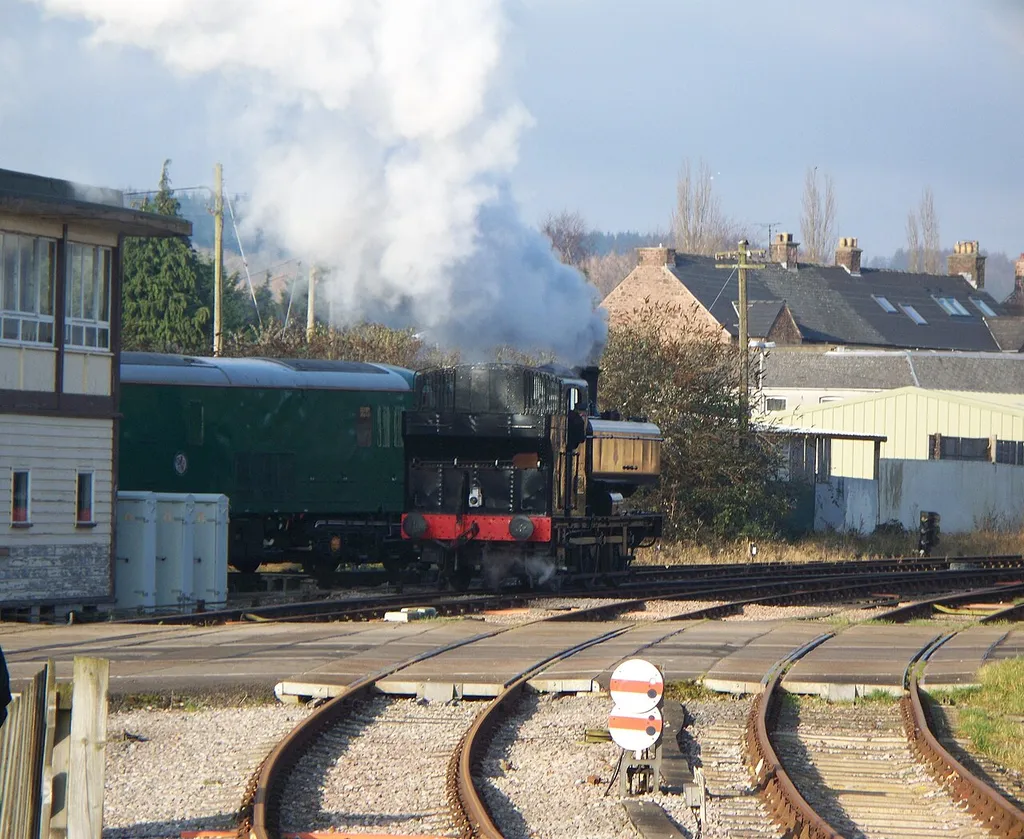 9681 north of Lydney Junction station.