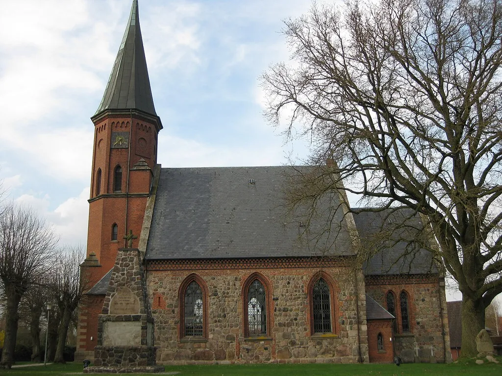 Church in Breitenfelde, Duchy of Lauenburg