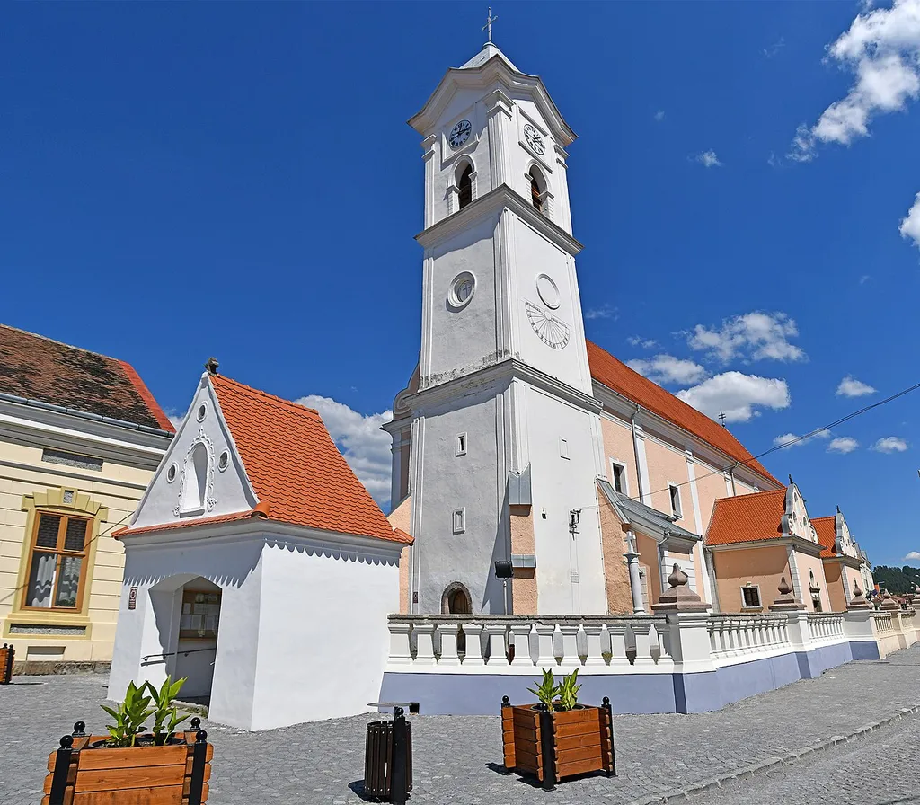Saint Nicholas church in Gheorgheni, Harghita, Romania