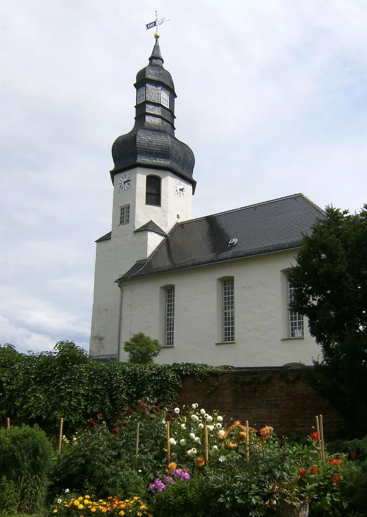 Church of Korbußen in Landkreis Greiz, Thuringia.