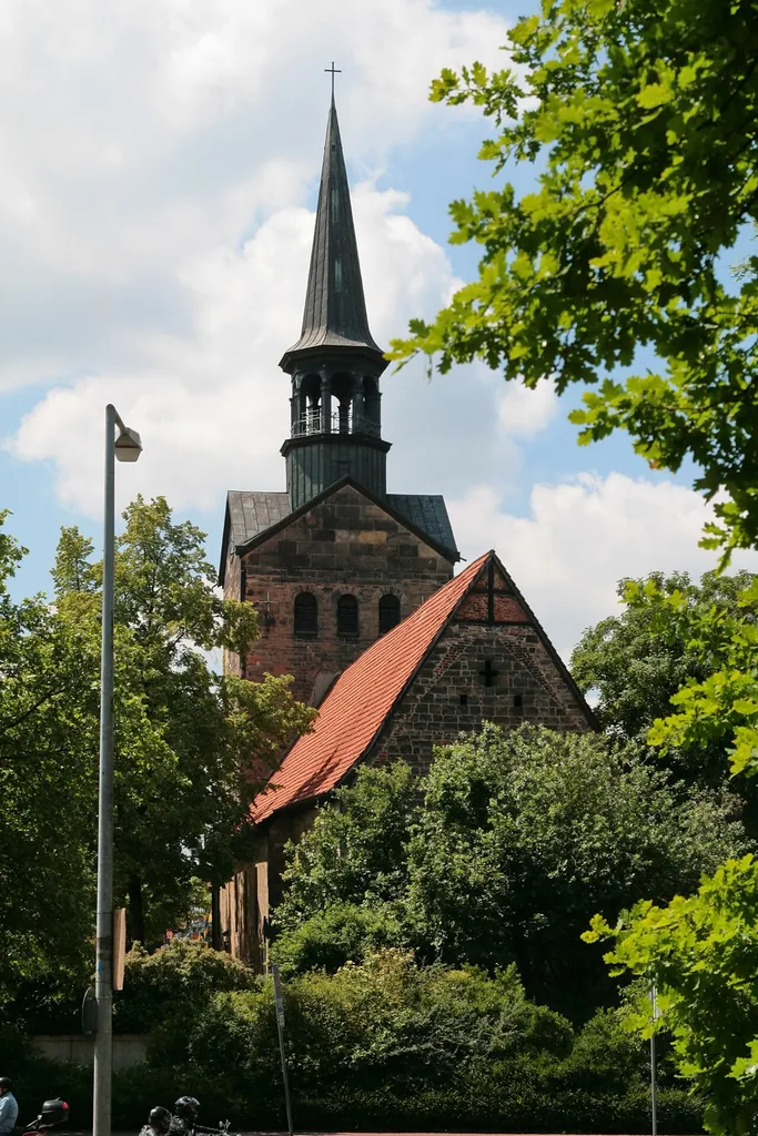 Ortsblick in Wunstorf, Niedersachsen, Deutschland)
