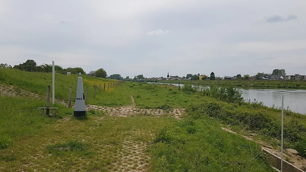 Belgium-Netherlands boundary stone no. 110N