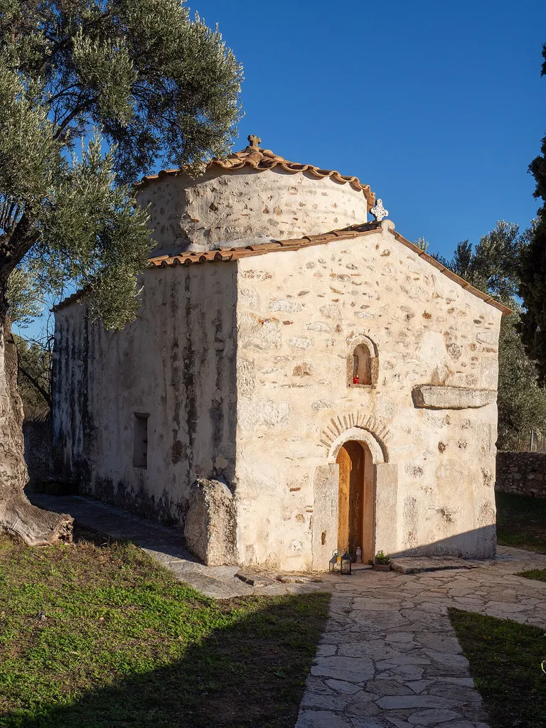 The church of Saint George in Karellas, Attica