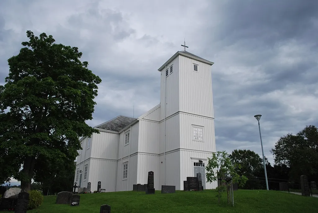 Malvik kirke i Malvik kommune i Sør-Trøndelag fylke.