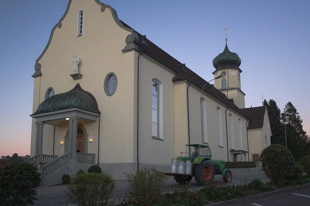 Die (katholische) Kirche in Andwil (SG), Schweiz
