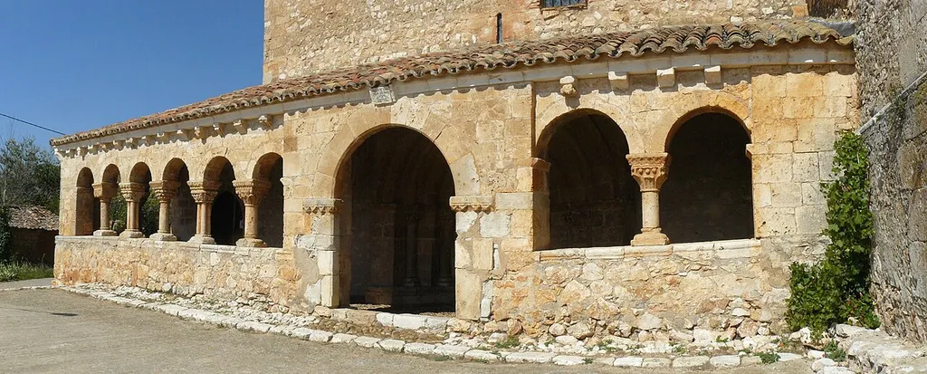 Church of San Miguel at Andaluz, Soria (Spain).