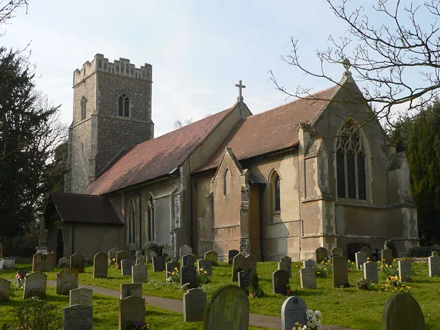 Martlesham Church quiet location apart from aircraft and helicopter noise for this pleasant church located along a lane away from the village centre