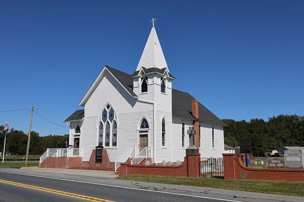 St. John's Methodist Church near Georgetown, Delaware in 2020