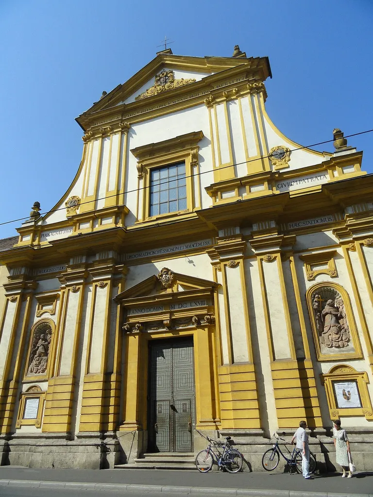 Karmelitenkirche, Sanderstraße, Würzburg, Germany.