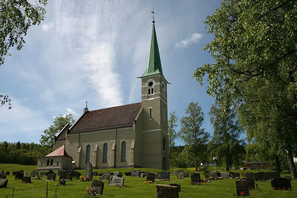 Picture of Sjåstad Church (Buskerud - Norway)