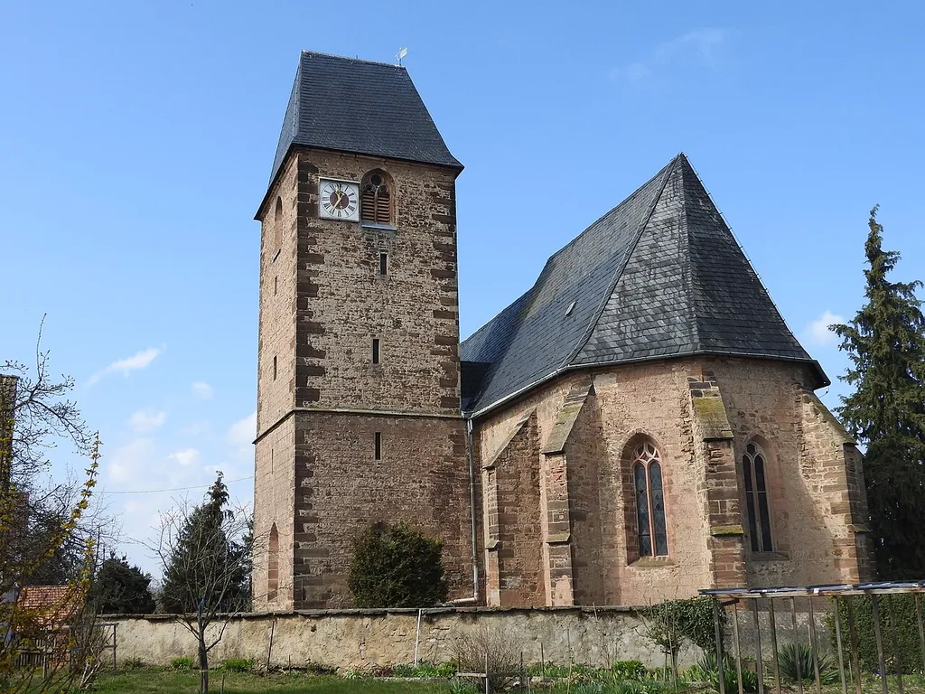 Kirche von Niebra in Thüringen