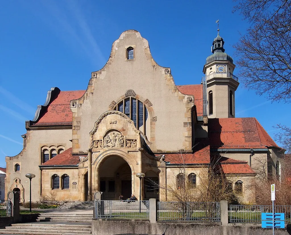 Martin's church in Albstadt-Ebingen, Germany