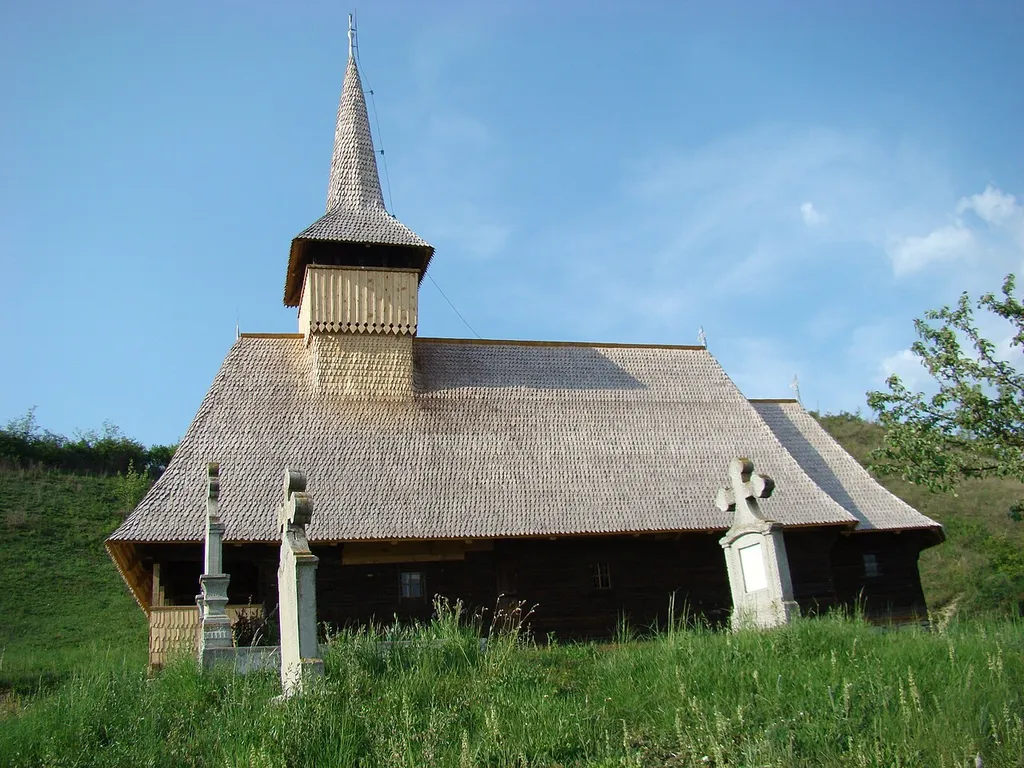 Biserica de lemn din Lunca Mureşului, judeţul Alba.