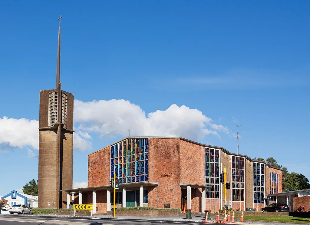 View of St Joseph's Church in Grey Lynn, Auckland.