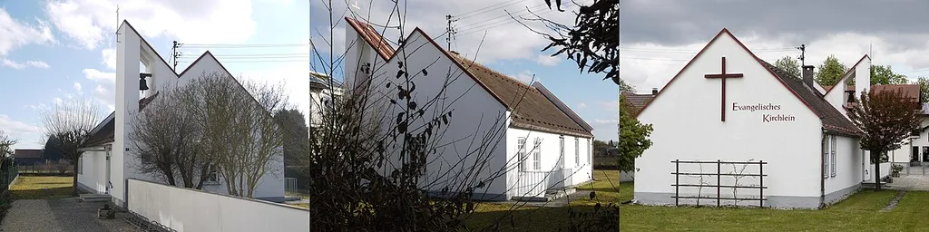 Evangelical Lutheran Church (1961) in Otzing (Lower Bavaria /Germany) · Feb. 28, 2014 and April 16, 2014