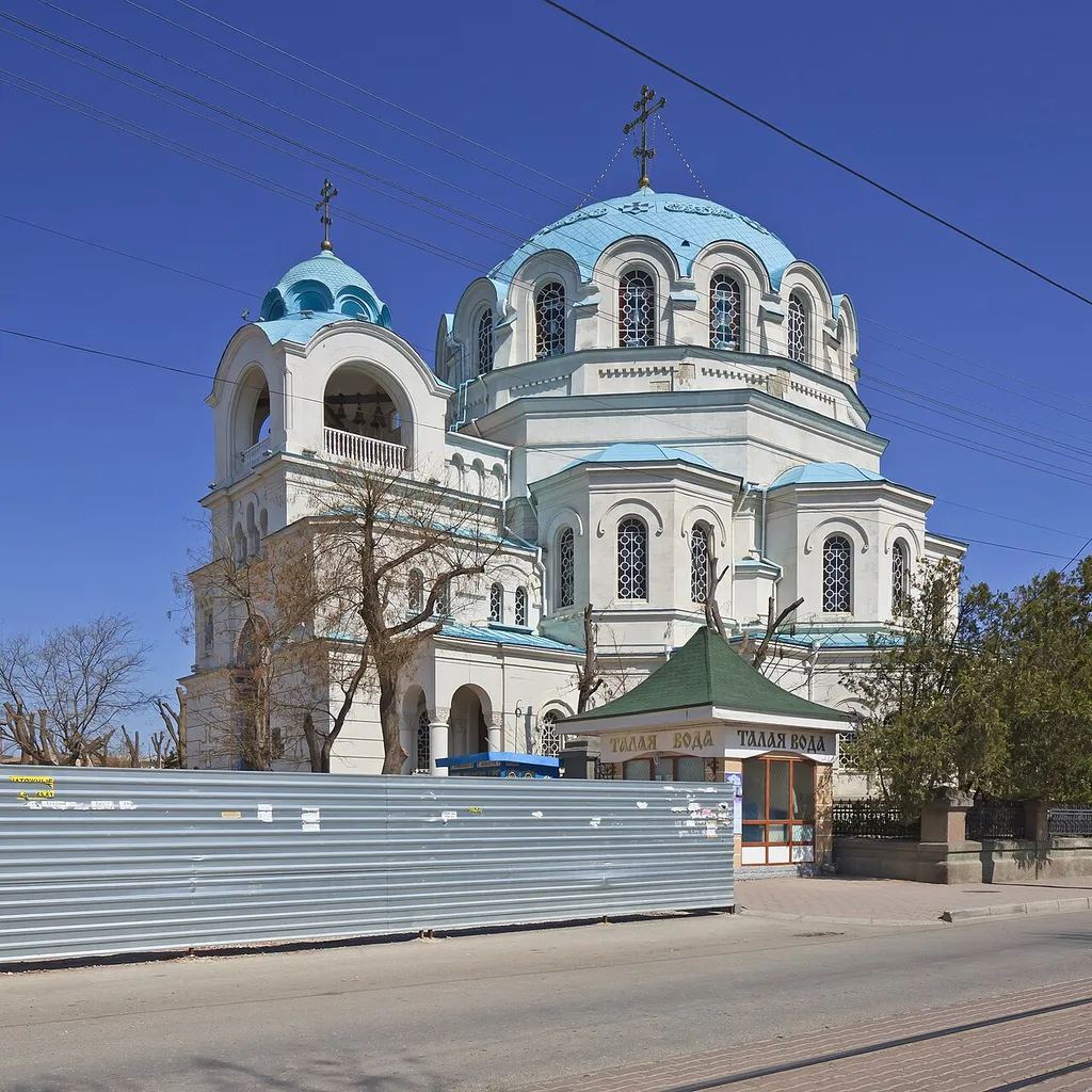 St. Nicholas Cathedral in Eupatoria, Crimean Peninsula.
