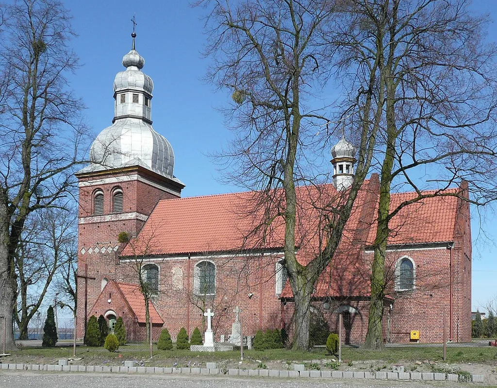 Saint Martin church in Żnin, Poland, incorporated village of Góra