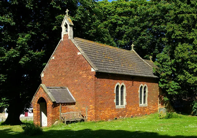 Gayton-le-Wold Church. Church of St. Peter, Gayton-le-Wold. Rebuilt in 1889. Pevsner says "Small, of brick, nave and chancel only. Paired lancets and plate tracery."