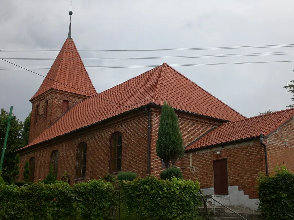 Holy Trinity church in Trumiejki, Poland