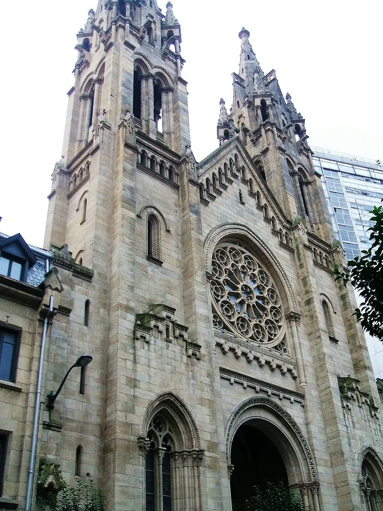 Fachada de la iglesia de San Francisco de Asís, Bilbao