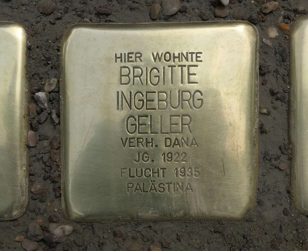 Stolperstein für Brigitte Ingeburg Geller, Heinrich-Beck-Straße 7, Chemnitz