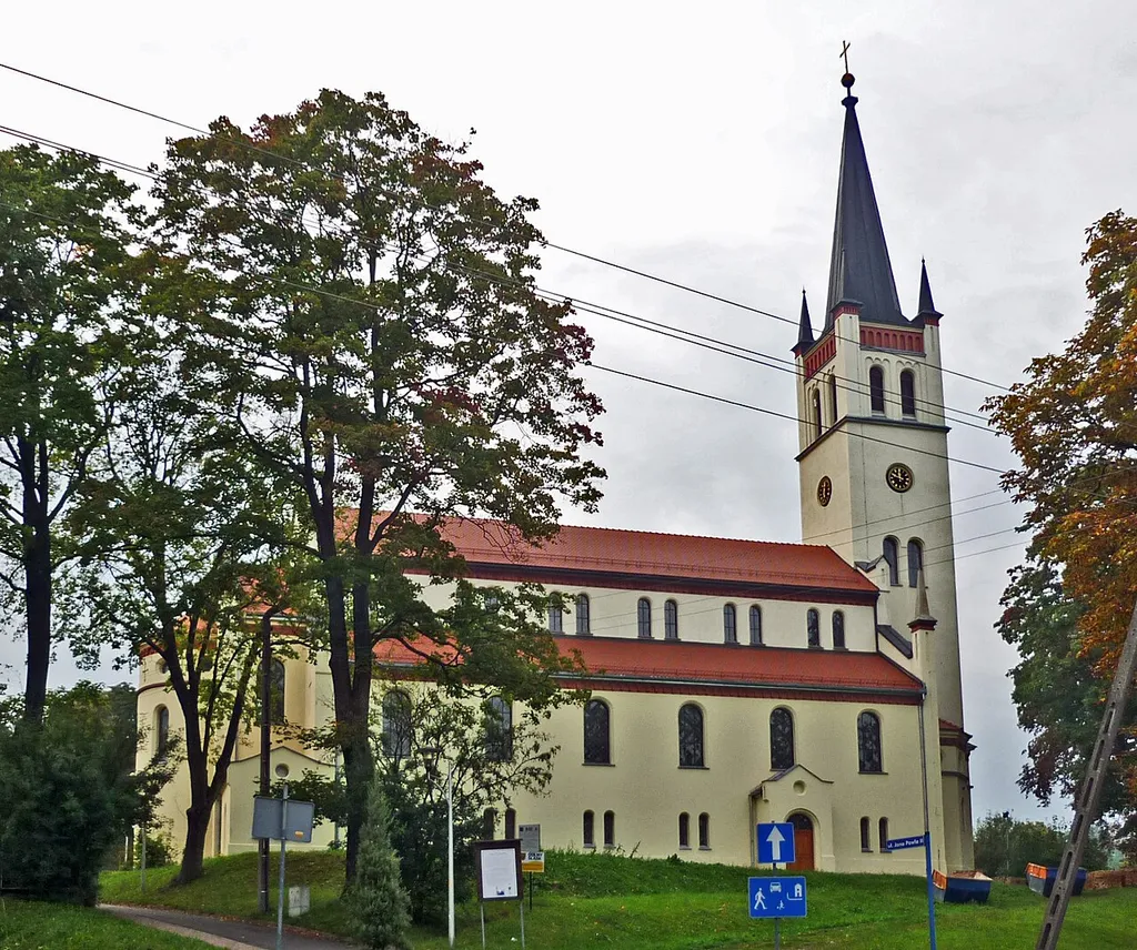 Former Lutheran church in Jedlnia-Zdrój, Poland