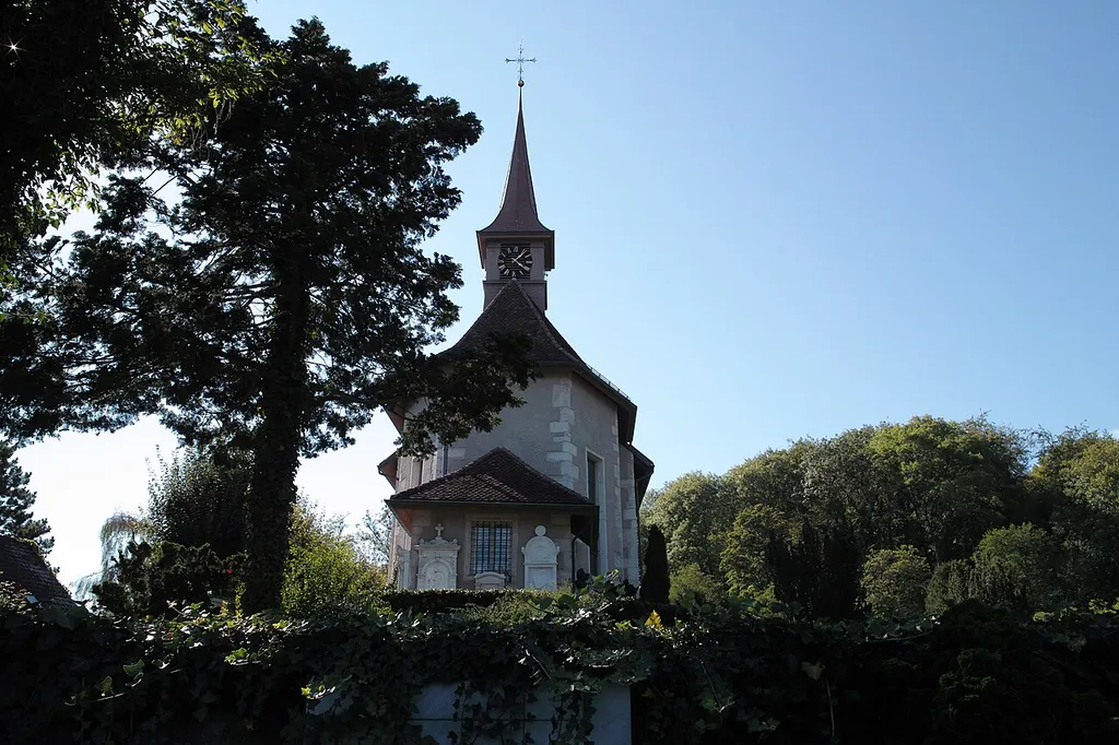 Church of St. Niklaus, municipality of Feldbrunnen-St. Niklaus, canton of Solothurn, Switzerland.
