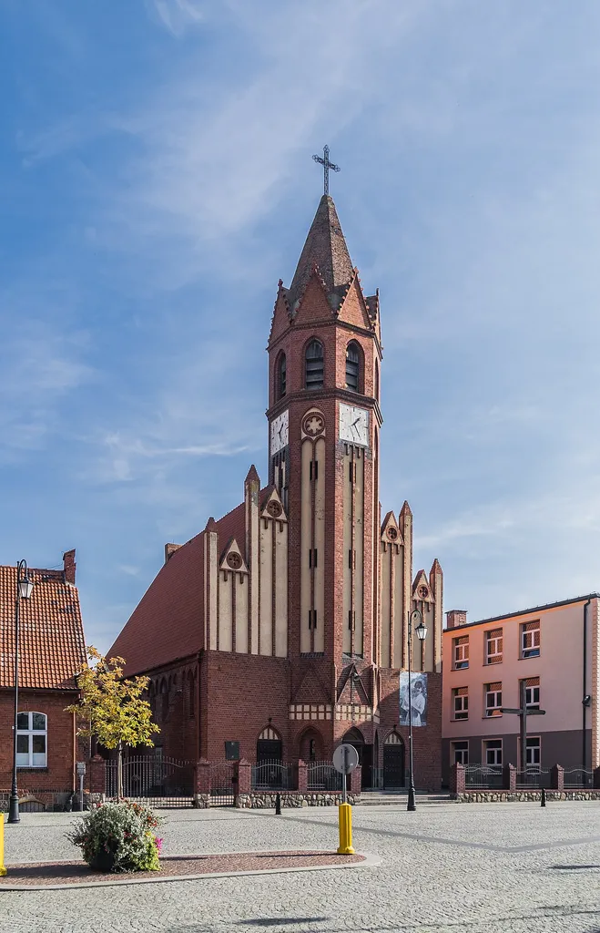 Virgin Mary Queen of Poland church in Żnin, Kuyavian-Pomeranian Voivodeship, Poland