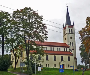 Former Lutheran church in Jedlina-Zdrój